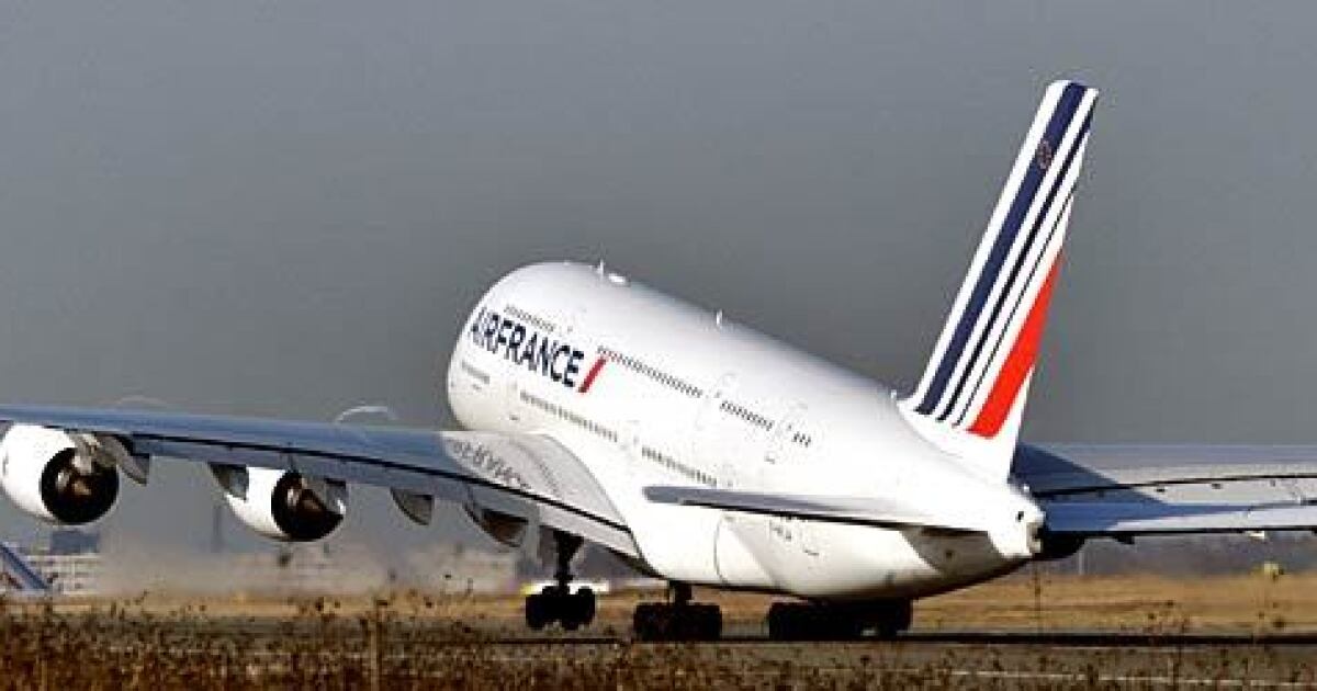 Big debut for Air France's Airbus A380 - Los Angeles Times